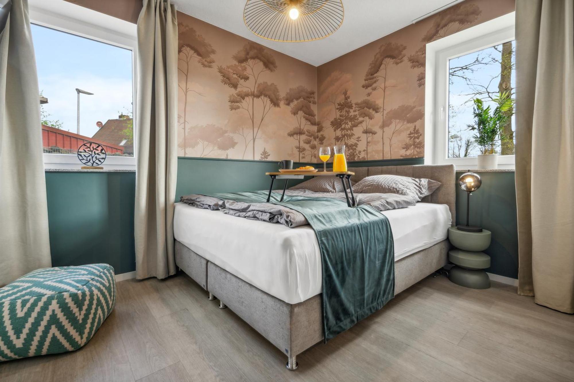Neu! Design-Fewo Heidetraum Dorfmark Exterior foto